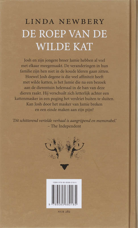 Achterkant van De roep van de wilde kat