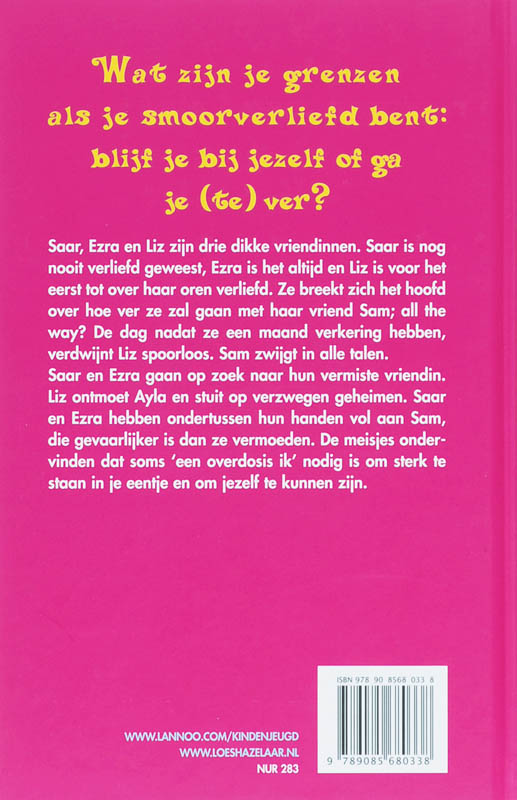 Achterkant van Een overdosis ik