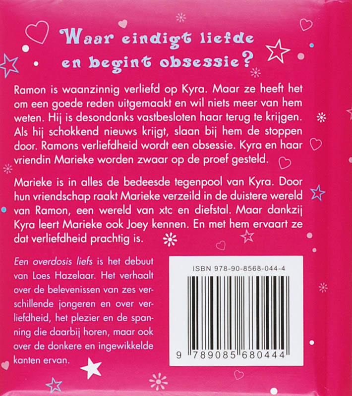 Achterkant van Een overdosis liefs