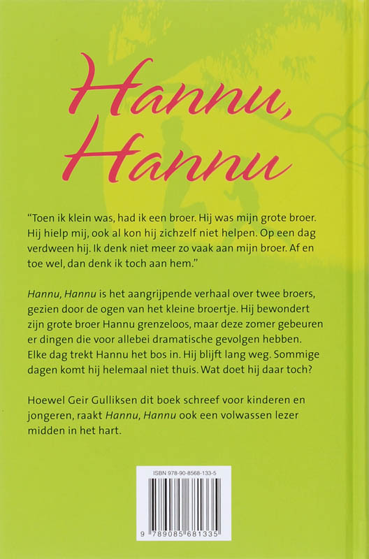 Achterkant van Hannu, Hannu