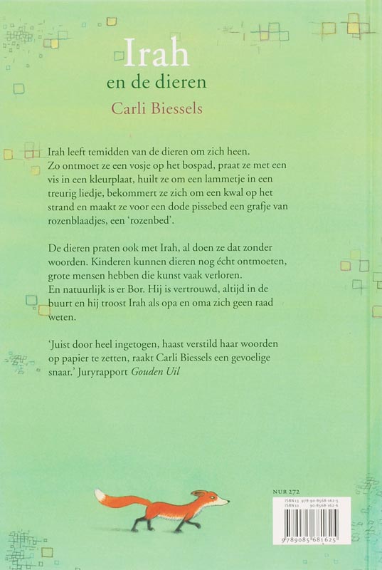 Achterkant van Irah en de dieren