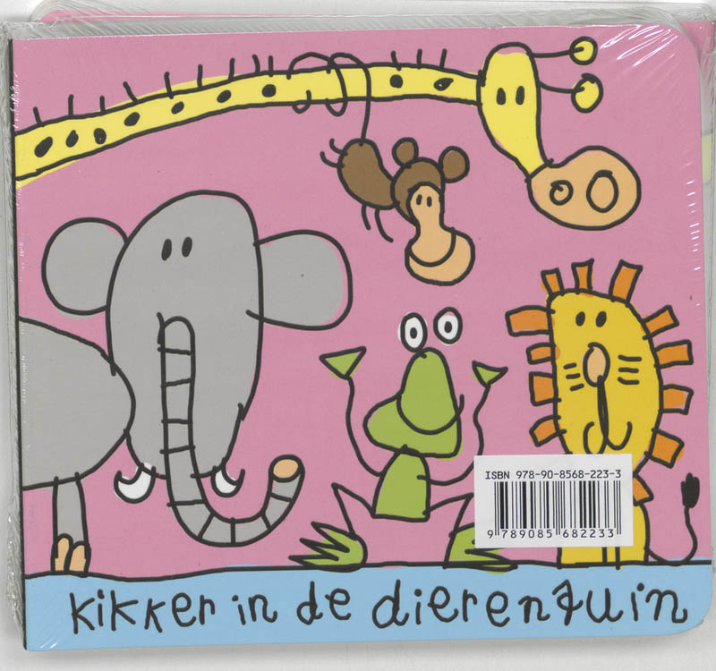 Achterkant van Kikker in de dierentuin set 2 ex
