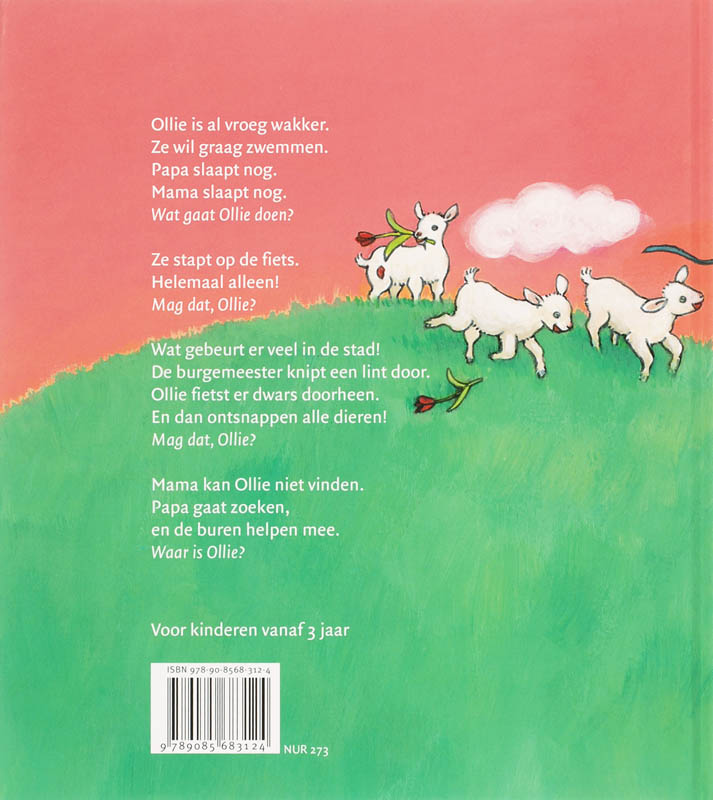 Achterkant van Mag dat, Ollie?