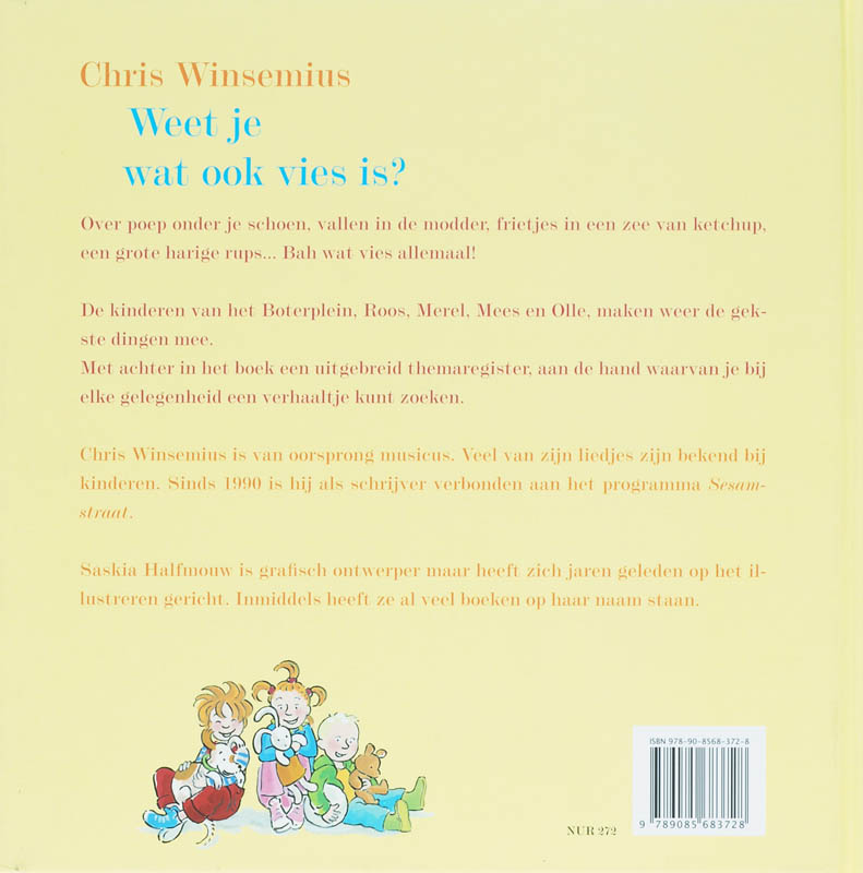 Achterkant van Weet je wat ook vies is?