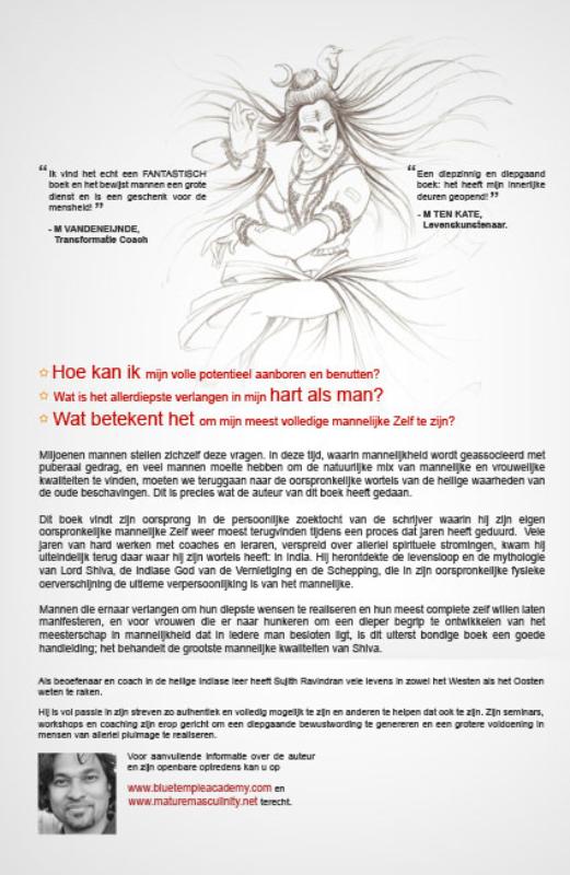Achterkant van Meesterschap in mannelijkheid