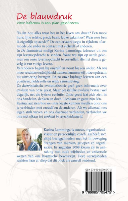 Achterkant van De blauwdruk