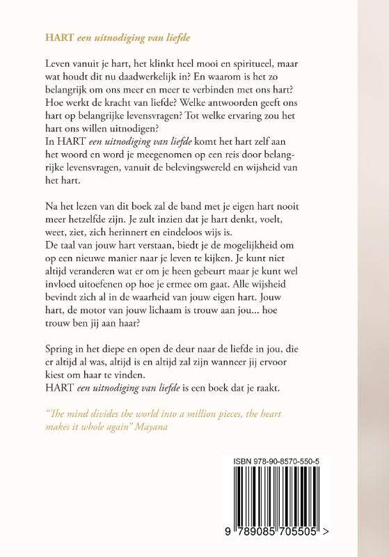 Achterkant van Hart