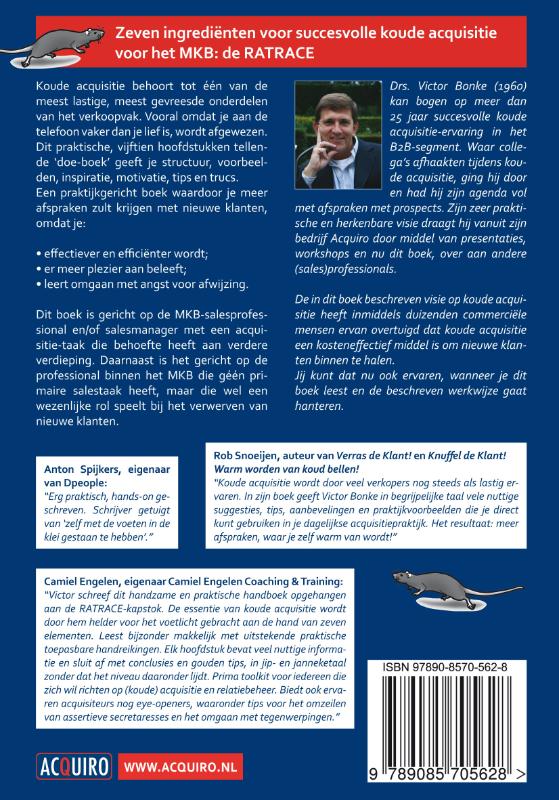 Achterkant van Koud bellen: brrr...