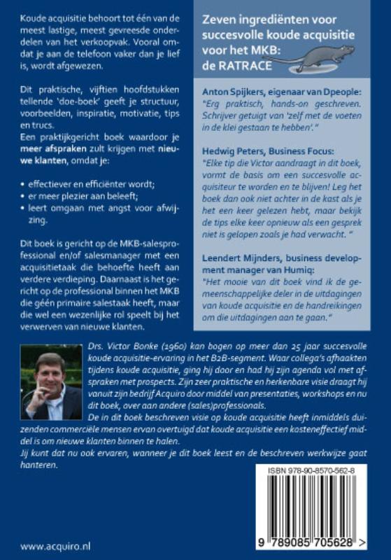 Achterkant van Koud bellen: brr...