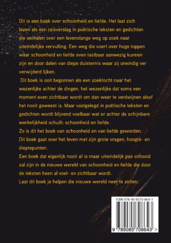 Achterkant van Het boek van schoonheid en van liefde