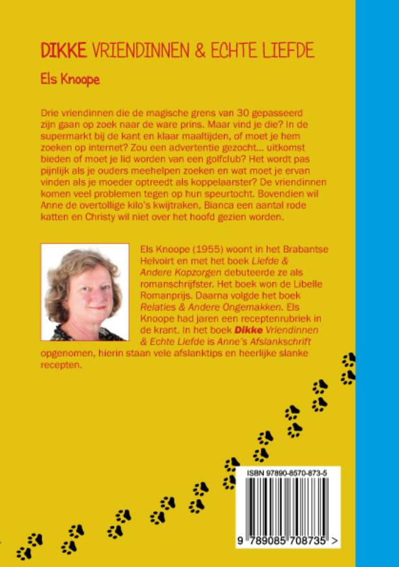 Achterkant van Dikke vriendinnnen & echte liefde
