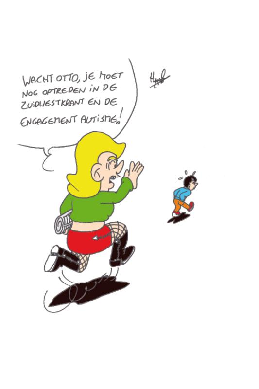 Achterkant van Otto neemt alles letterlijk