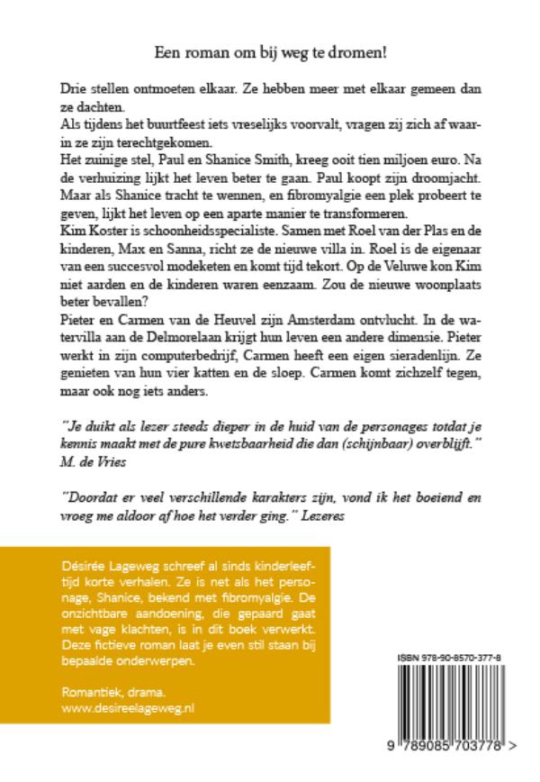 Achterkant van Als de rust weerkeert dan is er... Liefde!