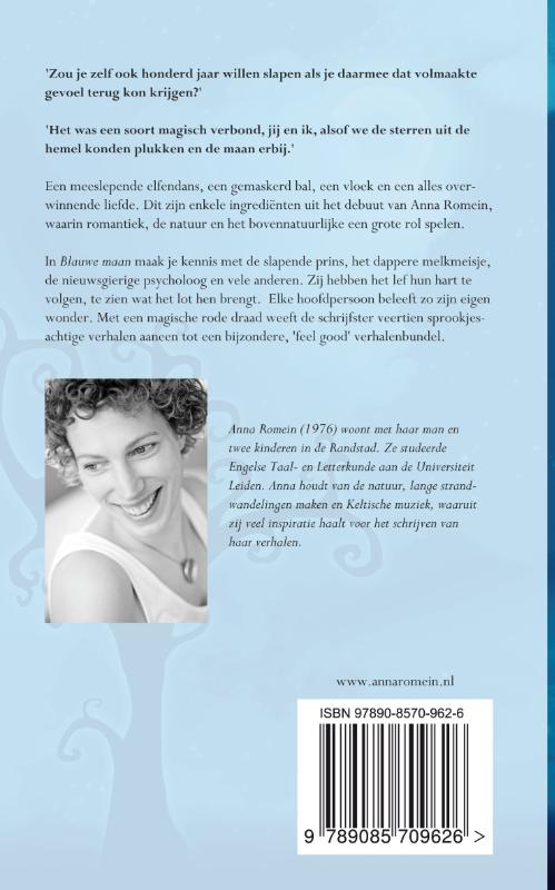 Achterkant van Blauwe maan