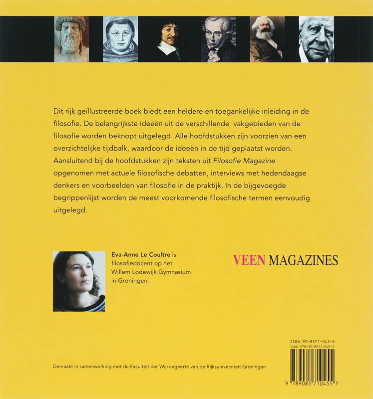 Achterkant van Ik denk