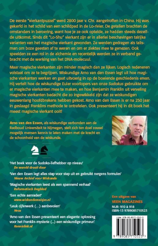Achterkant van Magische vierkanten
