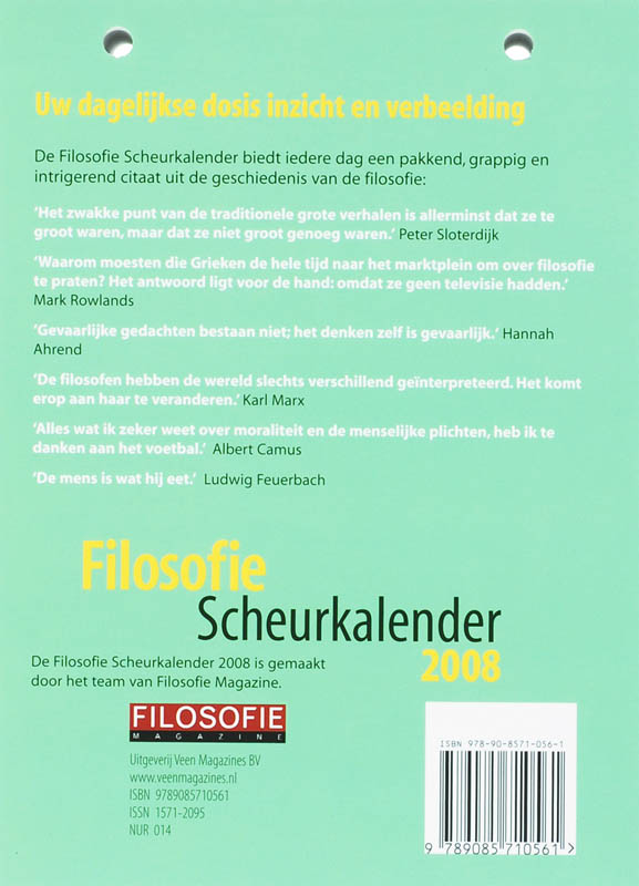 Achterkant van 2008