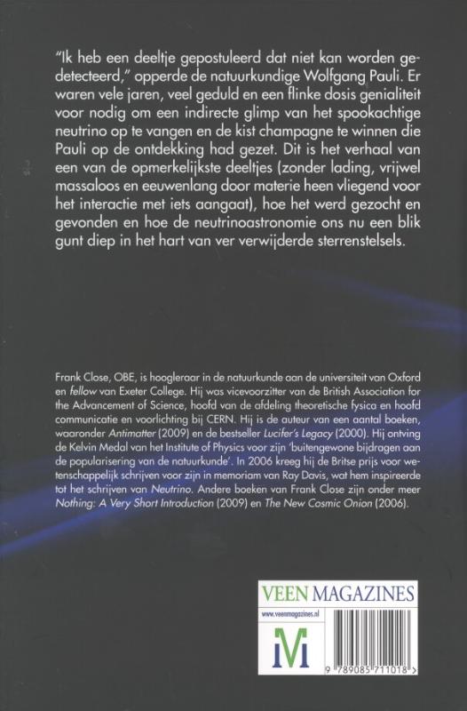 Achterkant van Neutrino