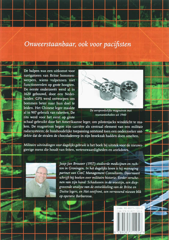 Achterkant van Militaire uitvindingen voor dagelijks gebruik