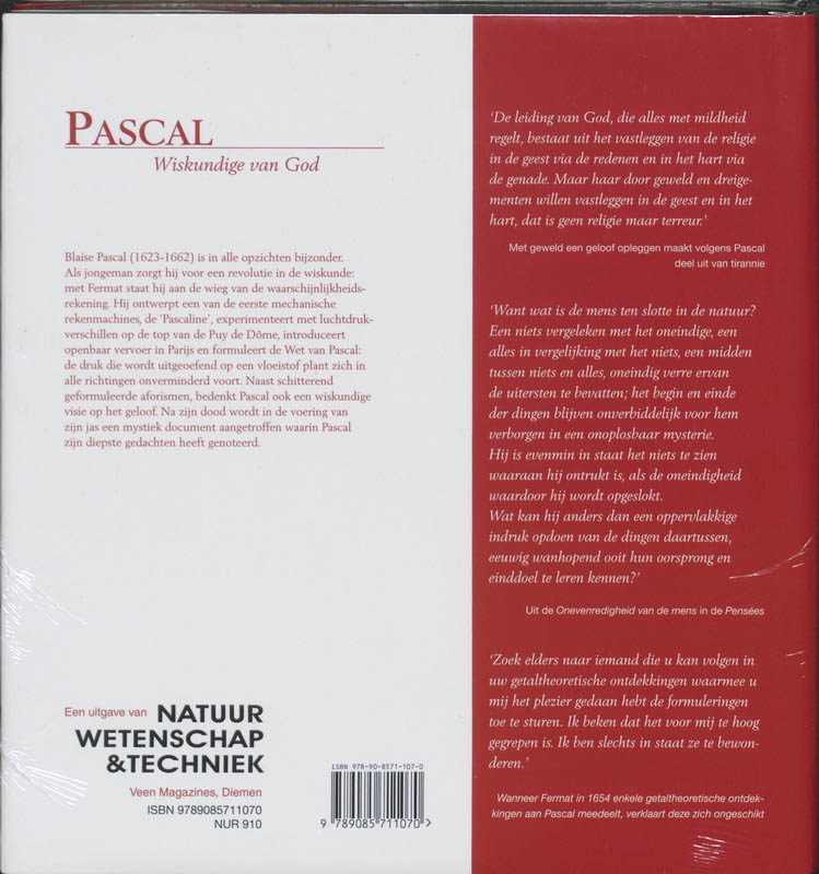 Achterkant van Pascal