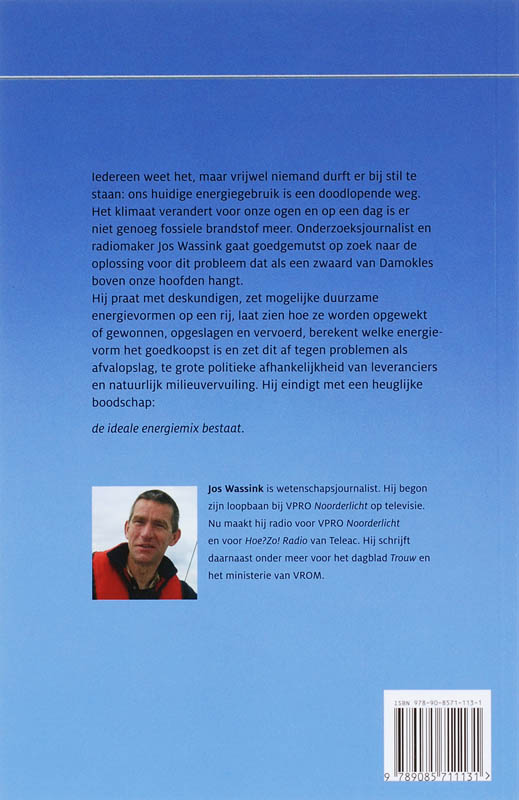 Achterkant van Energierevolutie