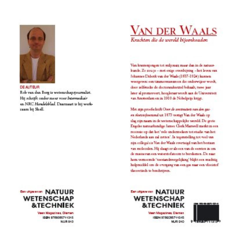 Achterkant van Van der Waals
