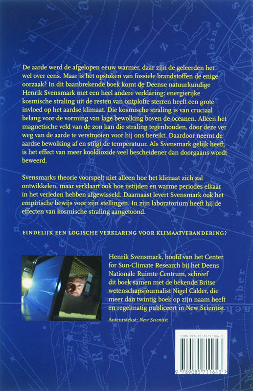 Achterkant van Kosmisch klimaat