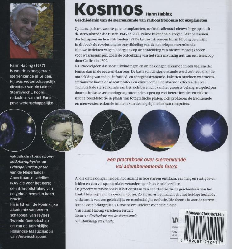 Achterkant van Kosmos