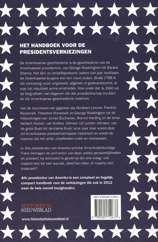 Achterkant van Alle presidenten