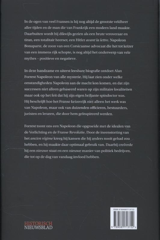 Achterkant van Napoleon