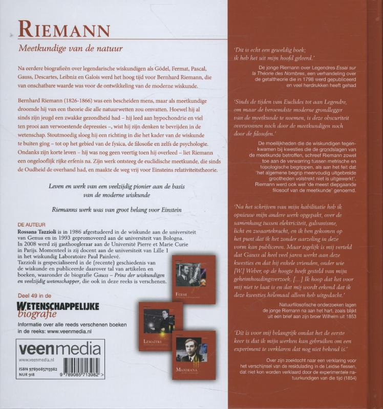 Achterkant van Riemann