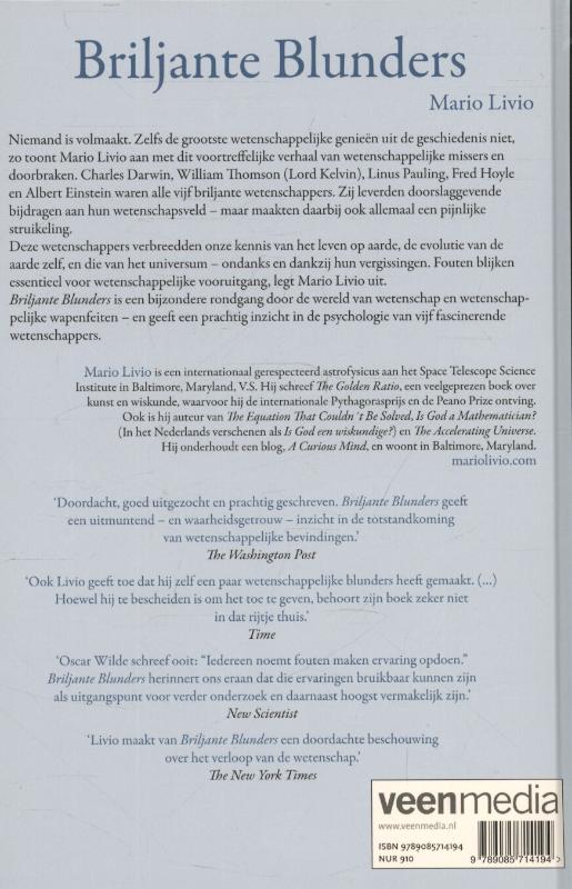 Achterkant van Briljante blunders