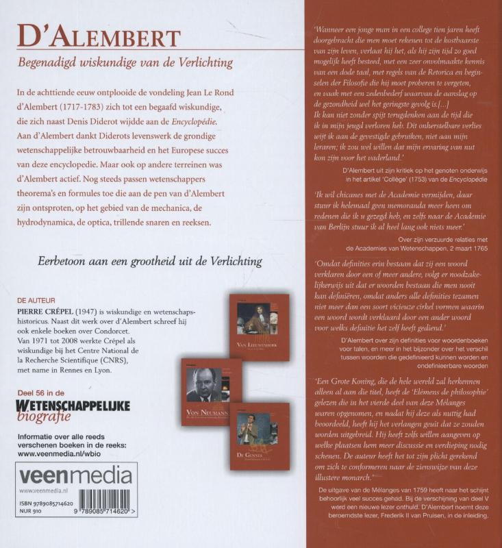 Achterkant van D'Alembert