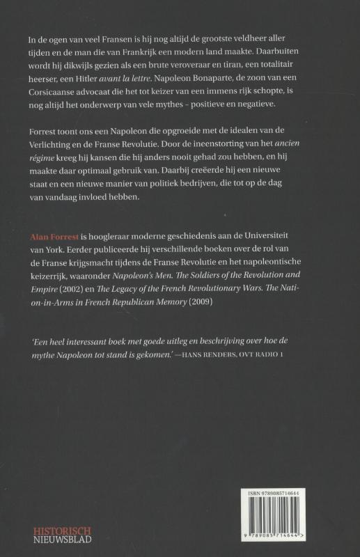 Achterkant van Napoleon