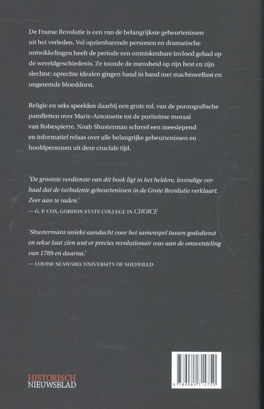 Achterkant van De Franse Revolutie