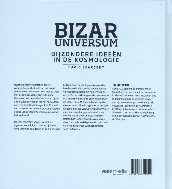 Achterkant van Bizar universum