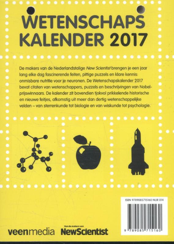 Achterkant van 2017