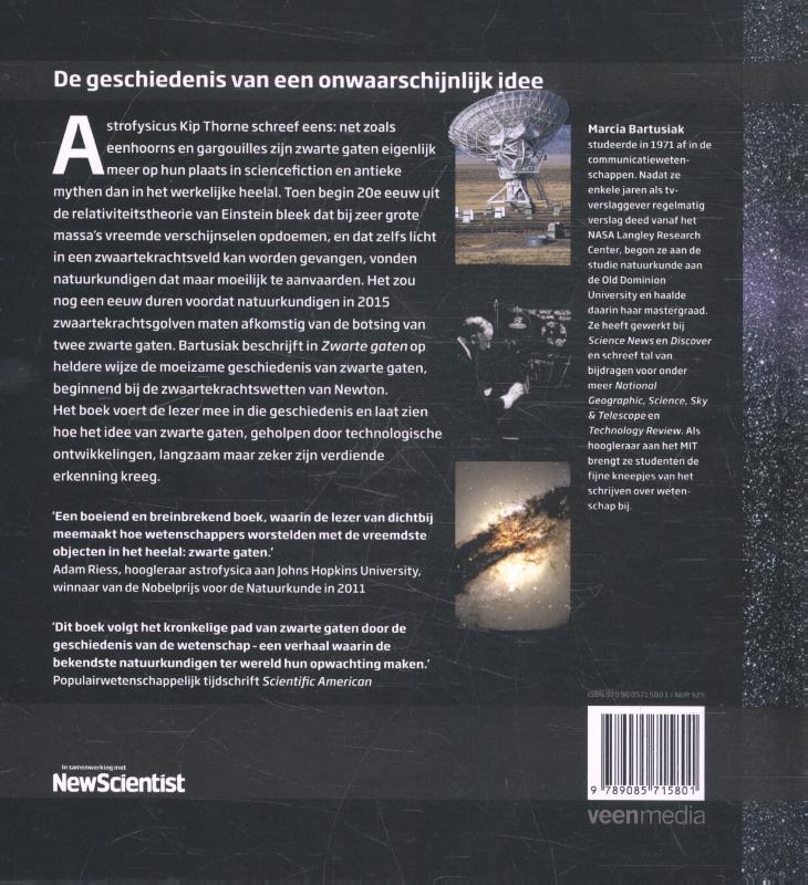 Achterkant van Zwarte gaten