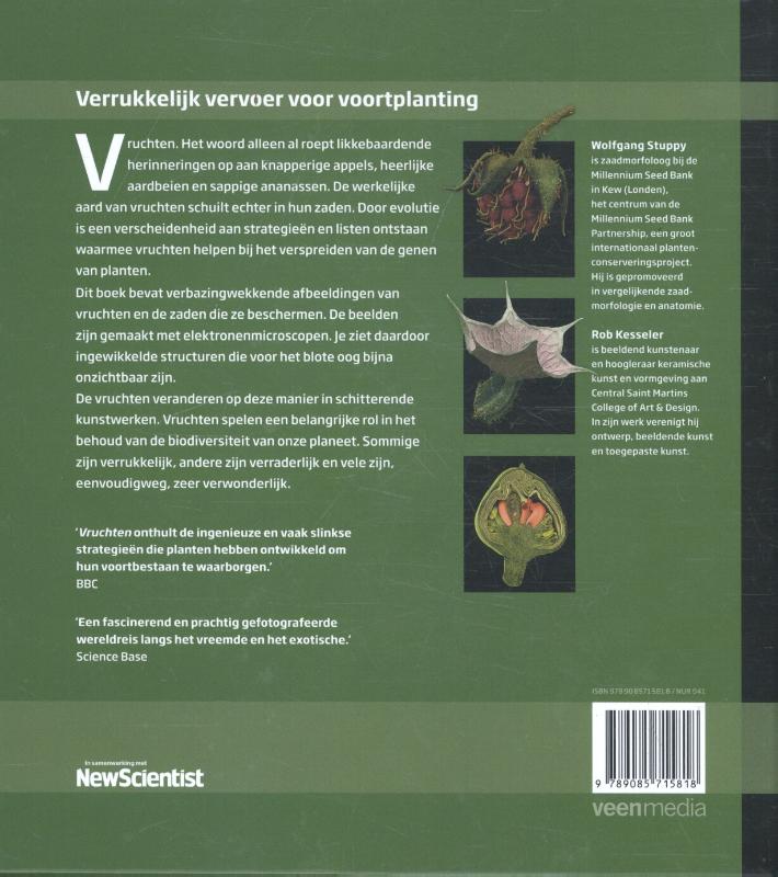 Achterkant van Vruchten