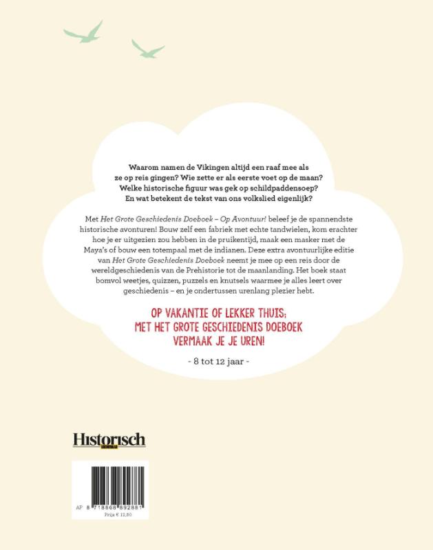 Achterkant van Het grote geschiedenis Doeboek