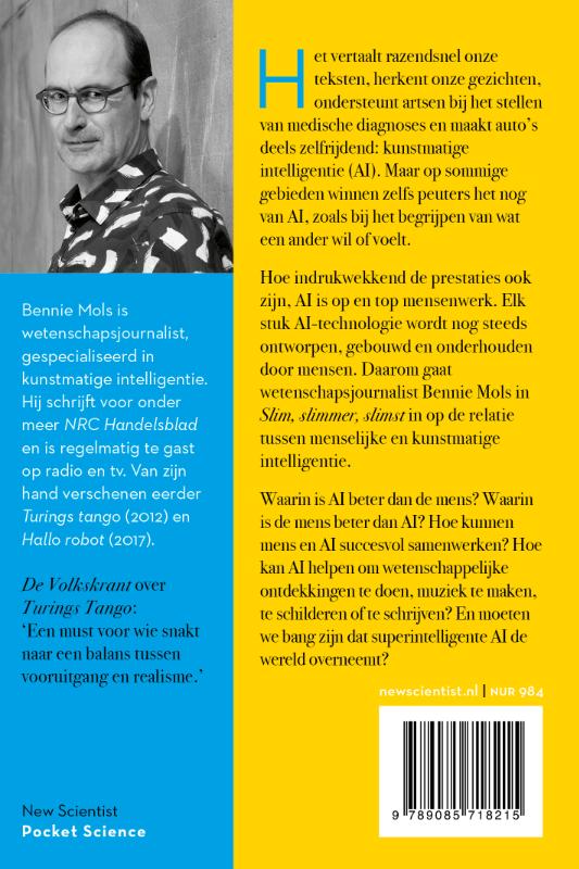 Achterkant van Slim, slimmer, slimst