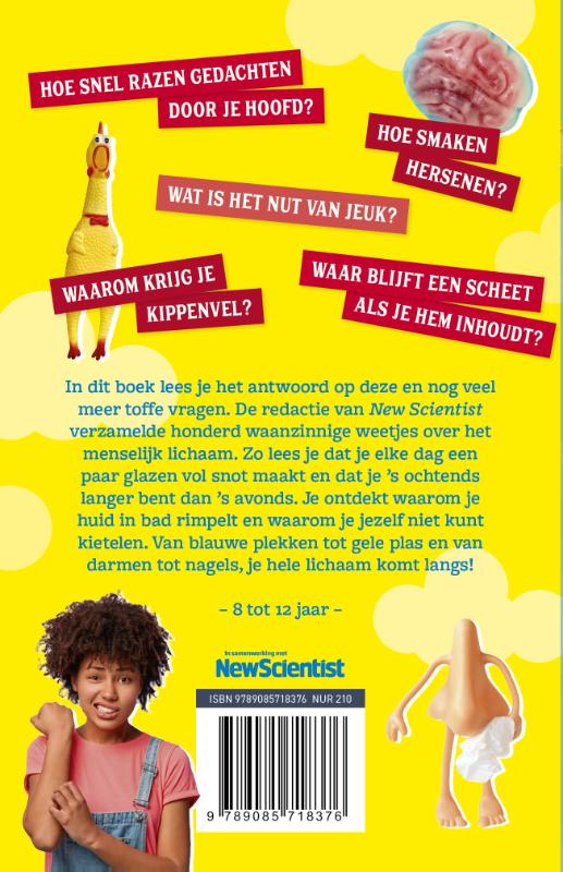 Achterkant van Waar blijft een scheet als je hem inhoudt?