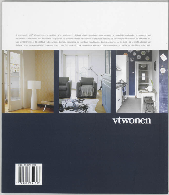Achterkant van VT-wonen Binnenkijken