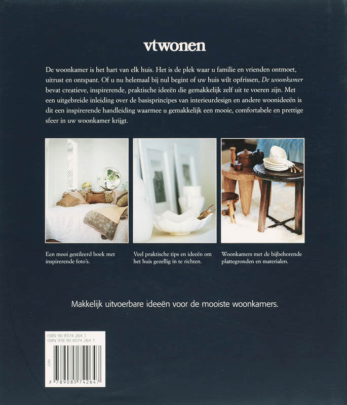 Achterkant van De woonkamer