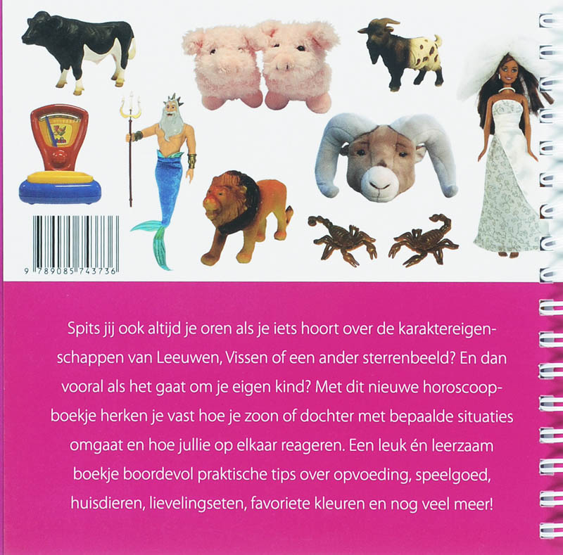 Achterkant van Het Horoscoopboekje