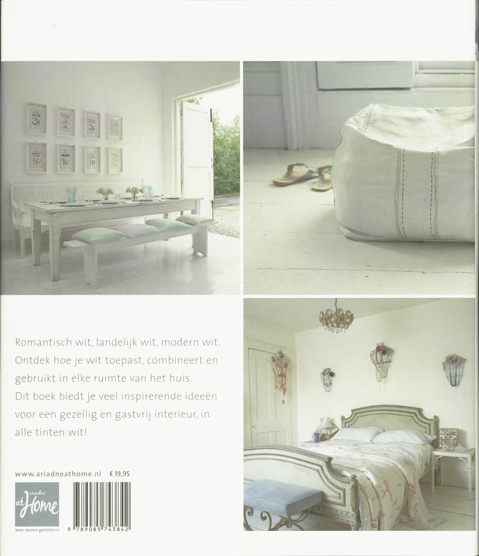 Achterkant van Wonen in wit