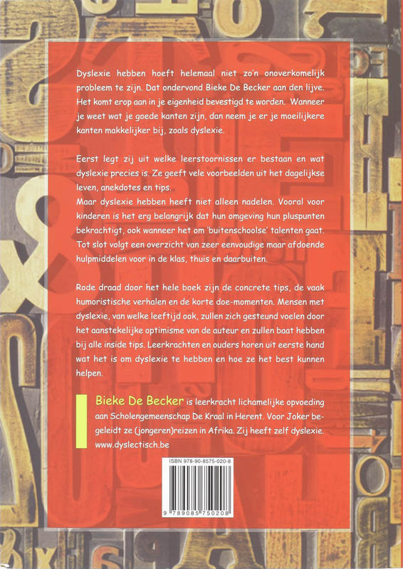 Achterkant van Dyslectisch... en dan?