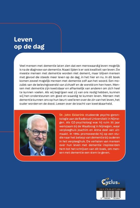 Achterkant van Leven op de dag