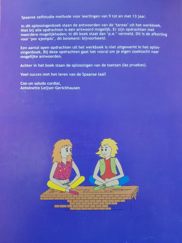 Achterkant van Oplossingenboek
