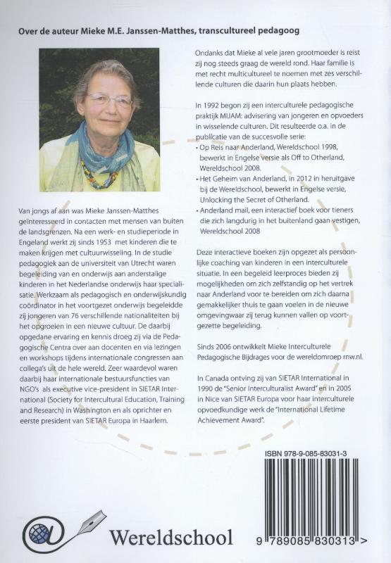 Achterkant van Anderland, volwassen verkassen